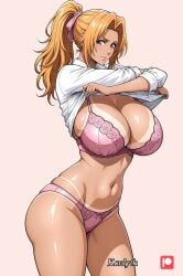 matsumoto rangiku from bleach by kaelyth