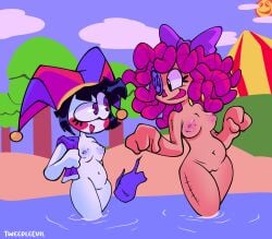 pomni from glitch productions by tweedleevil