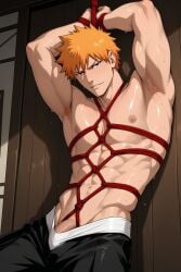 ichigo kurosaki from bleach by belmarkai