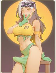 rogue (x-men) from marvel by novalust