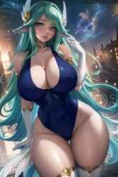 1girls ai_generated ass big_ass big_breasts big_butt big_thighs bikini breasts breasts_bigger_than_head curvy curvy_body curvy_female female female_focus female_only hair hourglass_figure huge_breasts huge_thighs human large_breasts league_of_legends light-skinned_female light_skin lips ninfrock pale_skin pale_skinned_female riot_games skinny_waist slim_waist solo solo_female solo_focus soraka star_guardian_series star_guardian_soraka thick_legs thick_thighs uncensored voluptuous voluptuous_female wide_hips