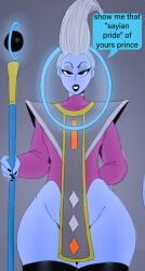 detnox dragon_ball dragon_ball_super dragon_ball_z edited femboy male_focus male_only solo_male whis white_hair