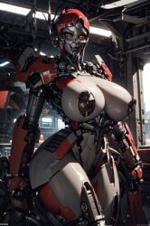 ai_generated big_breasts bumblebee_movie female robot_girl roger1011 shatter_(transformers) thick_thighs transformers