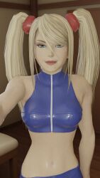 1girls 3d alien athletic_female beauty_mark belly belly_button big_breasts bimbo blonde_hair blue_eyes booty_shorts breasts casual casual_outfit_(metroid) crop_top curvy deviantart ditzy female interspecies light-skinned_female light_skin lips long_hair mature_female metroid mole monster nintendo samus_aran selfie sfm slim slim_waist source_filmmaker staring staring_at_viewer tank_top twintails twintails_(hairstyle) voluptuous zero_suit zero_suit_samus