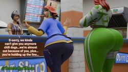 big_ass big_butt bubblegutkiara chance_(fortnite) fat_ass giant_ass huge_ass