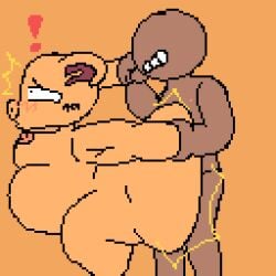 2boys anal anal_sex animated anus balls_clenching big_belly commission commissioner_upload cum cum_in_ass cum_inside dragon_ball ear_pull fat_ass gaping gaping_anus gay gay_anal gay_sex gif heart_around_head inflation looking_back male male/male o_face oolong oolong_(dragon_ball) pig plap redsheep stomach_bulge yaoi