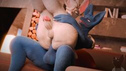 16:9 2024 3_toes 3d_(artwork) 3d_animation 4_fingers anal anal_sex animated anthro anthro_on_anthro anthro_penetrated anthro_penetrating anthro_penetrating_anthro ass balls bat big_butt blue_inner_ear blurred_background boxy_briar_(lil-potion-shop) chair_position claws depth_of_field digital_media_(artwork) erection fangs feet finger_claws fingers from_behind_position furniture genitals gin_(twitchyanimation) glans hi_res huge_filesize humanoid_genitalia humanoid_penis interspecies lagomorph leg_grab legs_up leporid looking_at_another looking_down loop male male/male male_on_bottom male_on_top male_penetrated male_penetrating male_penetrating_male mammal multiple_angles nude on_bottom on_sofa on_top penetration penis pink_glans pink_nose rabbit sex short_playtime shoulder_grab sofa sound sound_effects sound_warning tagme teeth thick_thighs thigh_grab toes twitchyanimation video video voice_acted white_balls white_claws white_inner_ear white_penis widescreen