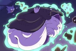 gastly from pokemon by darkfireballz