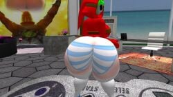 3d 3d_(artwork) 3d_animation ass big_booty big_butt booty booty_shake female nintendo shaking_ass shaking_butt shy_gal shygal tagme thicc twerk twerking video zer0264