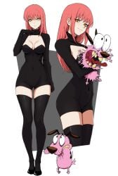 courage the cowardly dog (character) from chainsaw man by kekel
