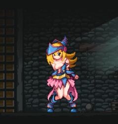 dark magician girl from yu-gi-oh! by enna pixel
