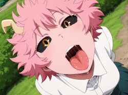 mina ashido from my hero academia by bokachan