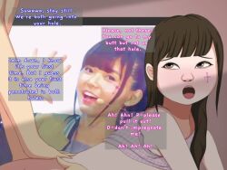 doggy_style love_live! love_live!_sunshine!! preparing real_person seiyuu sex speech_bubble suwa_nanaka