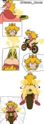 princess peach from mario (series) by ketrita