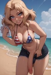 1futa 1futanari absurdly_large_cock ai_generated ass big_ass big_breasts big_butt big_cock big_hips big_penis bikini bikini_bottom bikini_top blonde_hair blue_eyes breasts cleavage cock denim_shorts dick dickgirl enormous_cock enormous_penis eyebrows eyelashes futa futa_cock futa_milf futa_mommy futa_only futanari gigantic_cock gigantic_penis girls_und_panzer grin grinning grinning_at_viewer hair hands-free huge_cock hung hyper hyper_cock hyper_penis impossible_fit indoors jacket kay_(girls_und_panzer) leather leather_clothing leather_jacket lips long_hair long_penis looking_at_viewer makeup mature mature_body mature_figure mature_futa midriff milf mommy narrow_waist narrowed_eyes navel nose penis seducing seductive seductive_eyes seductive_gaze seductive_look seductive_mouth seductive_pose seductive_smile short_shorts shorts smile smile_at_viewer smiley_face smooth_balls smooth_penis smooth_skin solo solo_dickgirl solo_focus solo_futa solo_futanari testicles thick thick_ass thick_thighs thighs veins veiny veiny_penis velonix very_long_penis voluptuous voluptuous_futanari wide_hips