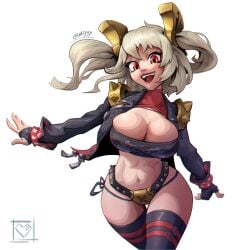 burnice white from mihoyo by miggy art