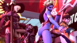 2futas 2girls 3d alternate_costume animated areolae ass balls blackjr blue_skin bouncing_balls breasts cleavage club_shaped_penis d.va devi_symmetra erection fellatio female from_behind futa_on_female futa_pov futanari huge_balls huge_cock huntress_widowmaker intersex irrumatio junebug_d.va large_penis meka mercy nipples oral overwatch overwatch_2 penis pov pussy sex sound source_filmmaker symmetra taker_pov testicles thighhighs vaginal_penetration video widowmaker witch_mercy