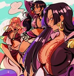 boa hancock from one piece by huyandere