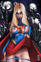 supergirl from dc by theblackpharaoh