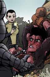 alternate_version_available angel_dust_(x-men) angry blush bondage breasts brianna_hildebrand clenched_teeth colossus deadpool deadpool_(film) dirty ellie_phimister female garbage lttp male marvel metal_skin muscles negasonic_teenage_warhead nipples paizuri penis photographing piotr_rasputin rape superhero superheroine sweat thrown_away torn_clothes x-men