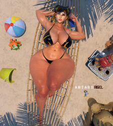 chun-li from capcom by antarxrigel