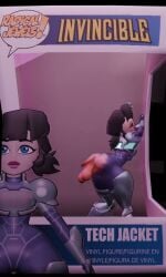 1girls 3d_animation ambiguous_penetration animated backshots big_ass big_cock blue_eyes brand_name_imitation dark_hair disembodied_penis invincible penis radicaljules tagme tech_jacket_(zoe_thompson) torn_clothes video