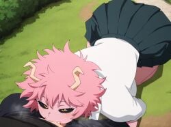 mina ashido from my hero academia by bokachan