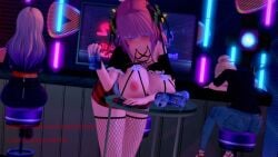 animated big_ass big_penis blowjob cum dancing go-toubun_no_hanayome hmv interracial interracial_sex kurogiry04tmd leopard leopard_print_bikini nakano_nino netorare ntr orgasm orgasm_face penetration sex sexy tagme video