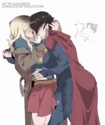 2girls absurd_res alien alien_girl animated athletic_female barely_legal big_breasts black_hair blonde_female blonde_hair breasts cape cherriettiva coat curvaceous curvaceous_body curvaceous_female curvaceous_figure curvaceous_hips curvy curvy_body curvy_female curvy_figure curvy_hips dc dc_comics dc_extended_universe dceu dcu drink drunk drunk_female dual_persona female female_focus female_only french_kiss girls_kissing hi_res imjustthatkinky implied_fingering intoxicated kissing masoq095 medium_hair multiple_girls pussy pussy_juice rubyredva selfcest short_hair short_skirt shoutotdrk skirt sound supergirl supergirl_(dcu) supergirl_(sasha_calle) superheroine superman_(2025) superman_(series) tagme the_flash_(2023) the_flash_(series) thick_thighs thighs thight_clothing trenchcoat video voice_acted yuri