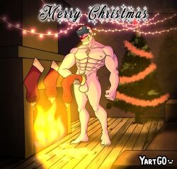 1boy christmas christmas_tree cum cum_in_sock cum_soaked daddy_dearest friday_night_funkin gay male_only masturbation muscular muscular_male nude nude_male stockings yartgo