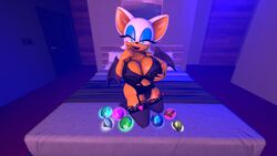 3d 3d_(artwork) 3d_model bed big_ass big_breasts breasts chaos_emerald filmmaker lingerie mobian mobian_(species) mobian_bat rouge_the_bat sega shocking_(artist) sonic_(series) sonic_adventure_2 sonic_the_hedgehog_(series) source