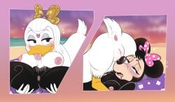 2girls 69_position after_sex anatid anseriform anthro anus ass_up avian avian_butt beach beach_sex beach_towel bedroom_eyes big_breasts bird bodily_fluids breasts butt_in_face comic cunnilingus daisy_duck disney duck duo female female/female female_on_bottom female_on_top female_only fucked_silly genital_fluids genitals hair_bow_only hands_on_hips hi_res interspecies looking_pleasured mammal medium_breasts mickey_mouse's_mixed-up_adventures mickey_mouse_clubhouse mickey_mouse_funhouse mickey_mouse_roadster_racers minnie's_bow-toons minnie_mouse motion_lines mouse mr._blue_(artist) murid murine narrowed_eyes nipples non-mammal_breasts non-mammal_nipples non-mammal_pussy nude nude_beach on_bottom on_top oral public public_domain public_nudity public_sex pussy pussy_in_face raised_tail rodent seductive sex spread_legs spreading tail tongue tongue_out towel vaginal_fluids vaginal_penetration wiggling_ass wiggling_hips yuri