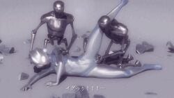 3d alien alien_girl alien_humanoid animated molestation original original_character touching_breast touching_pussy ultraman_(franchise) ultrawoman