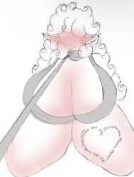 adorable adorable_face ass ass_bigger_than_head big_breasts big_thighs breed breedable breeding_request busty busty_female colored_inner_hair colored_sketch colored_skin cuddle cute cute_expression cute_eyes cute_face elf elf_ears elf_female elf_girl grey_shirt happy happy_female innocent l3wdpanda long_hair massive_ass massive_breasts massive_butt massive_thighs master milf milfs open_mouth pet pet_play pink_scales pink_skin shirt shirt_down slave slave_collar submission submissive submissive_female sweet thigh_grab thighs white_skin wife