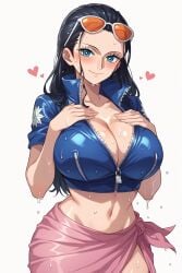 nico robin from one piece by softcorewaifu