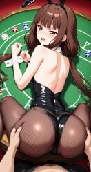 ai_generated ass_grab bunny_ears bunnysuit casino iino_miko kaguya-sama_wa_kokurasetai_~tensai-tachi_no_renai_zunousen~ playboy_bunny teenage_girl tsundere unconsentual_prostitution