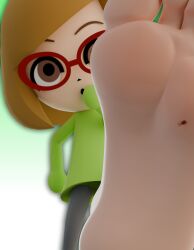 3d feet female foot_fetish giant_female giantess nikki_(swapnote) sfm superphishall swapnote