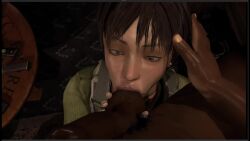 3d animated ball_lick ball_licking ball_sucking balls_in_mouth blowjob both_balls_in_mouth cock_worship dark-skinned_male fellatio fireblaze12 foreskin interracial licking_balls licking_testicles oral pubic_hair rebecca_chambers resident_evil resident_evil_0 smelly_cock sound stray_pubic_hair sucking_balls sucking_testicles tagme uncircumcised uncut video