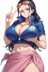 nico robin from one piece by softcorewaifu
