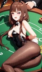 ai_generated bunny_ears bunnysuit casino groping iino_miko kaguya-sama_wa_kokurasetai_~tensai-tachi_no_renai_zunousen~ playboy_bunny teenage_girl tsundere unconsentual_prostitution