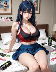 1boy 1boy1girl 1female 1girls 2025 ai ai_assisted ai_generated alyxhub anime anime_style armpits bedroom bedroom_setting bikini boob_squish condom_in_mouth cum cum_on_breasts cum_on_face e_girl egirl female female_focus gamer_girl hi_res high_resolution highres leg_up male male/female mita_(miside) monster_energy nipple_slip nipples nude nude_female passionate patreon penis penis_grab penis_out pink_nipples pink_outfit pov pov_hands pov_male prelude prelude_to_sex pulling_hair revealing_clothes seductive seductive_eyes seductive_look seductive_mouth seductive_pose seductive_smile shy skinny_waist squeezing squeezing_breast squeezing_breasts squeezing_breasts_together standing submissive submissive_female tight_clothes tight_clothing tight_fit uncensored