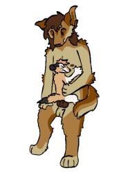 3:4 alpha_channel ambiguous_gender anal anal_sex anthro anthro_on_feral ass black_ears brown_body brown_fur canid canine canis digital_drawing_(artwork) digital_media_(artwork) domestic_dog duo emergence_(emergencyweasel) emergencyweasel feral fur german_shepherd herding_dog knot lase_(emergencyweasel) male male/ambiguous mammal multicolored_body mustelid musteline pastoral_dog penetration penile penile_penetration penis penis_in_ass simple_background size_difference translucent translucent_hair transparent_background true_musteline weasel zoophilia