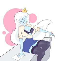 adventure_time cartoon_network ice_queen_(adventure_time) office_clothing office_lady tagme