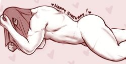 bara barazoku birthday call_of_duty call_of_duty_modern_warfare_2_(2022) covered_face gift_art grayscale greyscale happy_birthday könig konig laying_on_stomach male_focus male_only marndraws masked_male monochrome muscular no_visible_face no_visible_genitalia pinup pinup_(style) pinup_pose scarred scarred_body scars scars_all_over side_view sniper_veil solo_male toned toned_body toned_male