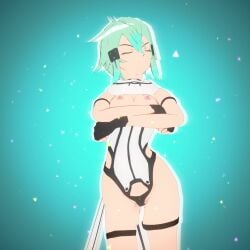 3d 3d_(artwork) 3d_animation 3d_model accurate_art_style animated aqua_eyes aqua_hair asada_shino ass big_ass blinking butt_jiggle clothed clothing dance female gun_gale_online hips miura3d music sfx short_hair sinon smiling sound sword_art_online sword_art_online:_phantom_bullet tagme thick_thighs tiktok twerk twerking underwear video