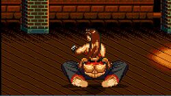 1boy 1boy1girl 1girls animated bare_knuckle blaze_fielding cowgirl_position crossover defeated defeated_heroine fatal_fury g-bit garou:_mark_of_the_wolves gettag kim_dong_hwan m.u.g.e.n pixel_art rape snk straight street_fighter streets_of_rage