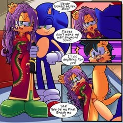 adultery ash_mongoose big_penis breasts clothing comic cuckold dress female hedgehog herpestid huge_cock male mammal mina_mongoose mongoose penis sonic_(series) sonic_the_hedgehog sonic_the_hedgehog_(archie) sonic_the_hedgehog_(comics) superbunnygt