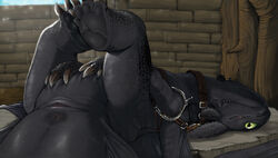 night fury from dreamworks by narse