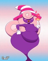 1girls bbw big_breasts breasts chubby cinderdraws female female_only huge_ass mario_(series) paper_mario paper_mario:_the_thousand-year_door simple_background solo tagme thick_thighs transgender_pride_colors vivian_(paper_mario) wide_hips