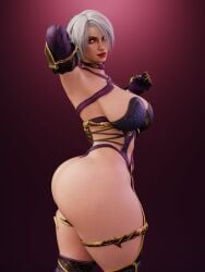 1girls 3d 3d_(artwork) 3d_model ass big_ass big_breasts big_butt big_thighs breasts bubble_ass bubble_butt butt_crack chubby_female cpt-flapjack dat_ass female female_only gigantic_ass gigantic_butt high_heels huge_ass huge_breasts huge_butt huge_thighs impossible_clothes isabella_valentine large_ass large_thighs lieutenant_flapjack lip looking_at_viewer looking_back make_up makeup massive_ass massive_butt pale_skin pale_skinned_female red_lips red_lipstick shiny_ass shiny_breasts shiny_butt shiny_hair shiny_skin short_hair skimpy_clothes solo solo_female soul_calibur thick_ass thick_thighs thighs tight_clothes tight_clothing wardrobe_malfunction white_hair white_skin white_skinned_female